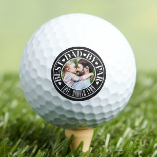 Personalisierte Best Dad By Par Golfbälle
