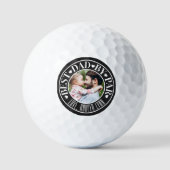 Personalisierte Best Dad By Par Golfbälle (Vorderseite)