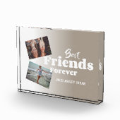 Personalisierte Best Friends Forever Foto Block (Rechts)