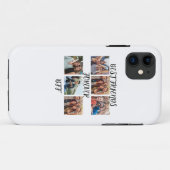 Personalisierte "Best Friends Forever"-Fotovorlage Case-Mate iPhone Hülle (Rückseite (Horizontal))