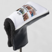 Personalisierte "Best Friends Forever"-Fotovorlage Golf Headcover (3/4 Vorderseite)