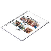 Personalisierte "Best Friends Forever"-Fotovorlage Notizblock (Linke Seite)