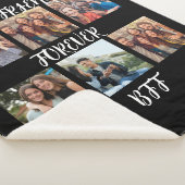 Personalisierte "Best Friends Forever"-Fotovorlage Sherpadecke (3/4)