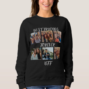 Personalisierte "Best Friends Forever"-Fotovorlage Sweatshirt