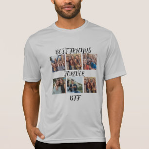 Personalisierte "Best Friends Forever"-Fotovorlage T-Shirt
