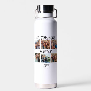 Personalisierte "Best Friends Forever"-Fotovorlage Trinkflasche