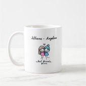 Personalisierte Best Friends Forever Tasse - Benut (Links)