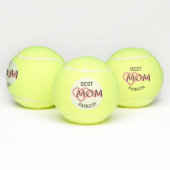 Personalisierte Best Mama Custom Tennisbälle (Multi)