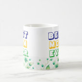 Personalisierte Best Mama je Design Coffee Tasse (Mittel)