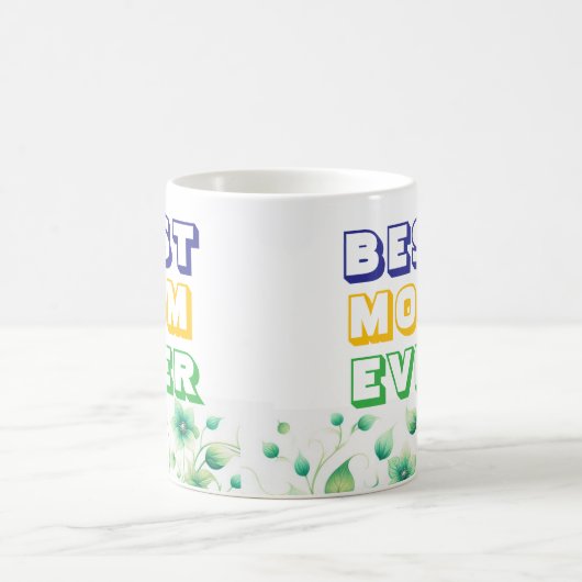Personalisierte Best Mama je Design Coffee Tasse (Mittel)