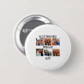 Personalisierte Beste Freunde Forever Foto Vorlage Button (Vorne & Hinten)