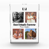 Personalisierte Beste Freunde für immer 4 Foto Col (Vorderseite)