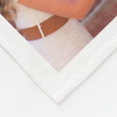 Personalisierte Beste Freunde für immer 4 Foto Col Fleecedecke (Ecke)