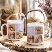 Personalisierte beste Freunde für immer 7 FotoColl Kaffeetasse
