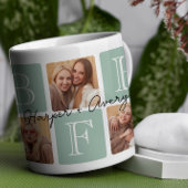 Personalisierte beste Freunde für immer 7 FotoColl Kaffeetasse