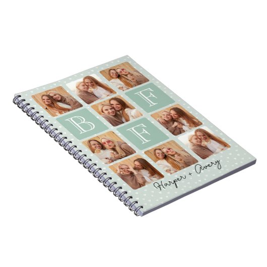 Personalisierte beste Freunde für immer 9 Fotomate Notizblock (Rechte Seite)