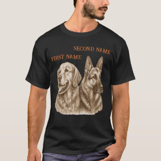 Personalisierte beste Freunde für mehrere Haustier T-Shirt