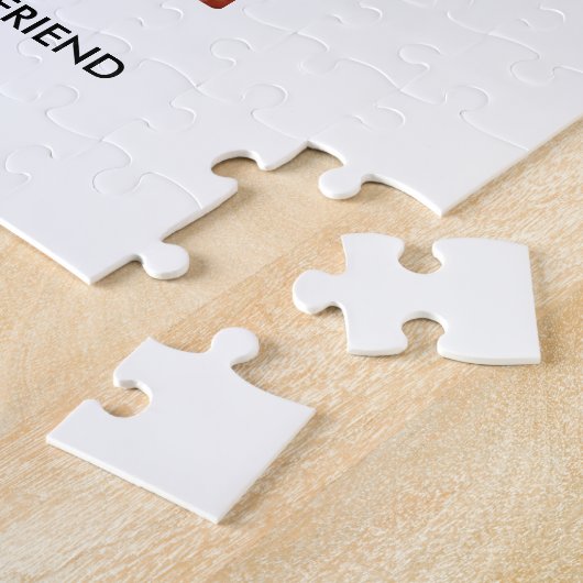 Personalisierte BESTE FREUNDIN gibt maßgeschneider Puzzle (Seite)