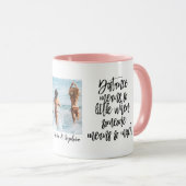 Personalisierte BESTE FREUNDIN Long Tasse (VorderseiteRechts)