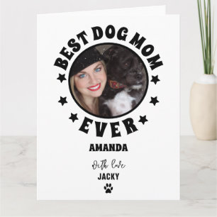 Personalisierte Beste Hundemutter Aller Zeiten Ind Karte