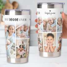 Personalisierte beste Mama Foto-Collage Mutter