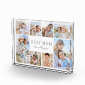 Personalisierte Beste-Mama-Fotocollage Fotoblock (Rechts)