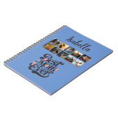 Personalisierte beste Mama je angesagter Muttertag Notizblock (Linke Seite)