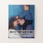 Personalisierte beste Mama je Foto Puzzle<br><div class="desc">Warme ihr Herz,  während sie dieses Rätsel mit ihrem Kind(ren) zusammenbringt. Für die "Beste Mama aller Zeiten"! Personalisiert mit Namen und anpassen mit Ihrer eigenen Kernbotschaft.</div>