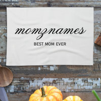 Personalisierte Beste Mama je Kalligrafiebezeichnu