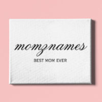 Personalisierte Beste Mama je Kalligrafiebezeichnu