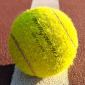 Personalisierte Beste Mama je Kalligrafiebezeichnu Tennisbälle