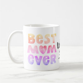 Personalisierte beste Mama je Mama Tasse