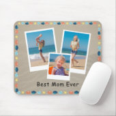 Personalisierte Beste Mama je Strand Themenabend 3 Mousepad (Mit Mouse)