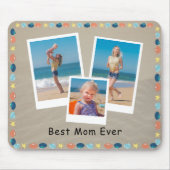 Personalisierte Beste Mama je Strand Themenabend 3 Mousepad (Vorne)