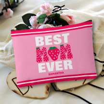 Personalisierte beste Mama je Strawberry Muttertag