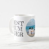 Personalisierte Beste Mama je Tasse mit Foto (Vorderseite Links)