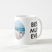 Personalisierte Beste Mama je Tasse mit Foto (VorderseiteRechts)