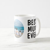 Personalisierte Beste Mama je Tasse mit Foto (VorderseiteRechts)