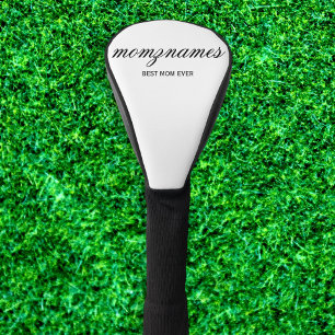 Personalisierte Beste-Mutter-aller-Zeiten-Kalligra Golf Headcover