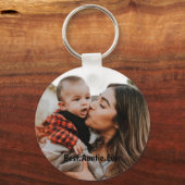 Personalisierte beste Tante je benutzerdefiniertes Schlüsselanhänger (Vorderseite)