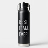 Personalisierte beste Team-Mitarbeiter-Appreciatio Trinkflasche (Vorderseite)