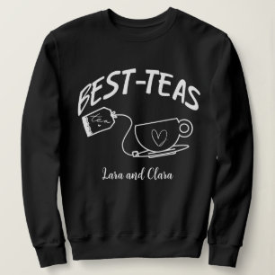 Personalisierte Beste - Tees. Teeliebhaber beste F Sweatshirt