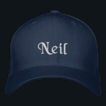 Personalisierte bestickte Baseballkappe<br><div class="desc">Personalisierte Obergrenzen</div>