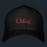 Personalisierte bestickte Baseballkappe<br><div class="desc">Personalisierte Obergrenzen</div>