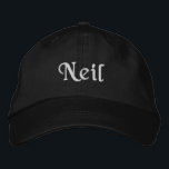 Personalisierte bestickte Baseballkappe<br><div class="desc">Personalisierte Obergrenzen</div>