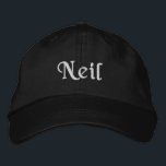 Personalisierte bestickte Baseballkappe<br><div class="desc">Personalisierte Obergrenzen</div>