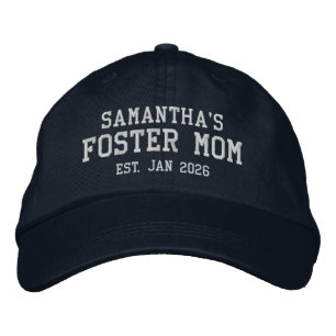Personalisierte bestickte Mütze für Pflege-Mama Baseballkappe