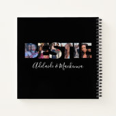 Personalisierte Bestie BESTE FREUNDIN Beste Freund Notizblock (Rückseite)