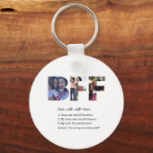 Personalisierte Bestie BESTE FREUNDIN Beste Freund Schlüsselanhänger (Vorderseite)