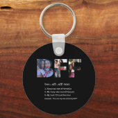 Personalisierte Bestie BESTE FREUNDIN Beste Freund Schlüsselanhänger (Vorderseite)